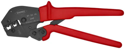 Grab Now Knipex 97 52 19 Crimping Pliers For Insulated and Non-Insulated Wire Ferrules, 10" Nominal Length