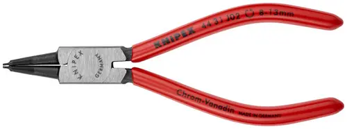 Knipex 44 31 J02 Internal 45° Angled Snap Ring Pliers-Forged Tips, 5 1/2" Nominal Length Markdown