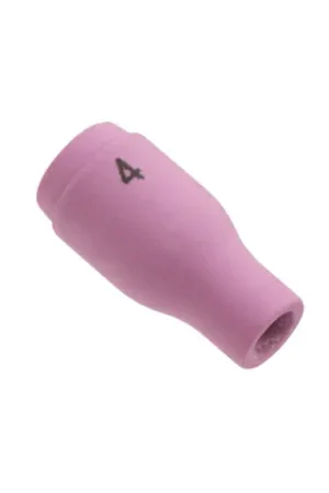 13N08 4 (1/4") X 1 3/16" Alumina Standard Cup TIG Alumina Gas Lens Cup - Standard Cup For 9, 20 Series Torches Place Order