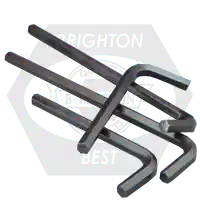 M17 Hex Keys, Alloy, 6150 Short Arm (Import), Qty 10 Popular