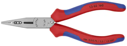Knipex 13 02 160 4-in-1 Electricians‘ Pliers-Metric Wire, 6 1/4" Nominal Length Express Delivery