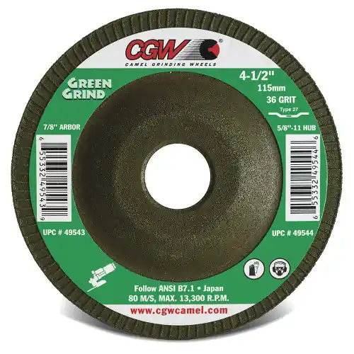 CGW Abrasives 49547 7 x 7/8 36Grit T27 Resin Grind Whls, 25 Pack Grab Now
