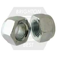 Final Sale M24-1.50 Nylon Insert Lock Nuts (Thin), Metric Class 10, Zinc Cr+3, Extra Fine, DIN 985, Qty 25