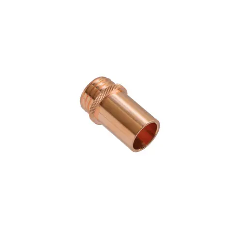 24Ct-75S 3/4" Course Thread, 1/8" Recess Copper MIG Nozzle MIG Nozzle - Tweco Style Coarse Thread 1/8" Recess Authentic