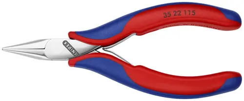 Holiday Sale Knipex 35 22 115 Electronics Pliers-Half Round Tips, 4 1/2" Nominal Length