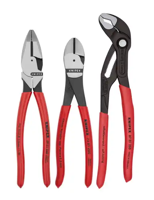 Knipex 9K 00 80 157 US 3 Pc Pro Pliers Set Budget