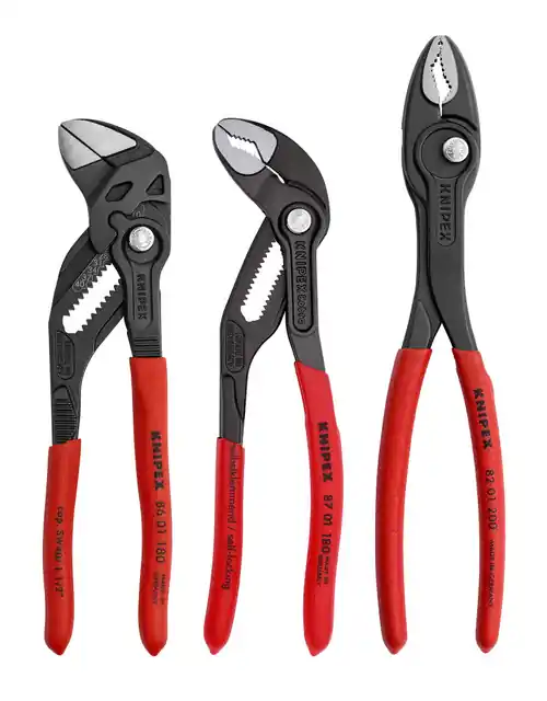 Knipex 9K 00 80 156 US 3 Pc Top Selling Pliers Set Genuine