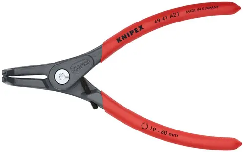 Knipex 49 41 A21 External 90° Angled Precision Snap Ring Pliers-Limiter, 6 1/2" Nominal Length Big Sale