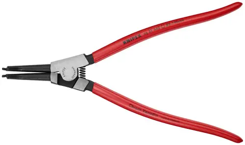 Knipex 46 31 A42 External 45° Angled Snap Ring Pliers-Forged Tips, 12 1/4" Nominal Length Secure Checkout