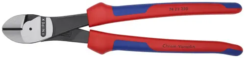 Knipex 74 22 250 High Leverage 12° Angled Diagonal Cutters, 10" Nominal Length Shop Now