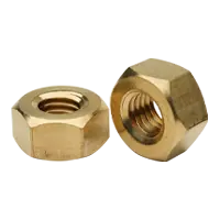 5/16"-18 Brass Heavy Hex Nut (Inch), Qty 300 New Arrival