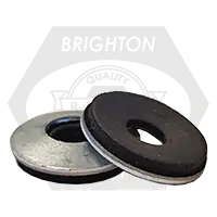 5/16" x 3/4" Bonded Sealing Washers, Galvanized, Qty 6000 Bargain