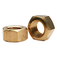 M10-1.50 Metric Brass Hex Nut, DIN 934, Qty 150 Popular
