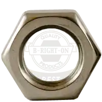 While Supplies Last 9/16"-18 Hex Nuts Jam, 18-8 Stainless Steel A2, Fine (UNF), Qty 100