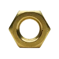 1/4"-28 Brass Hex Jam Nut (Inch), Qty 1000 Latest