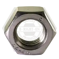 Save Now M18-2.50 Hex Nuts, A4-80 Stainless Steel, Coarse (UNC), DIN 934, Qty 50