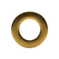 M14 Metric Flat Washers, Brass, DIN 125A, Qty 50 Cheap