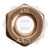 7/8"-9 Hex Nuts, 651 Silicon Bronze Finish, Qty 20 New Release