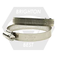 6 (1/2"-7/8") (12mm-23mm) 316 Stainless Steel Housing, Band, And Screw (Worm-Gear), Qty 100 Buy Direct
