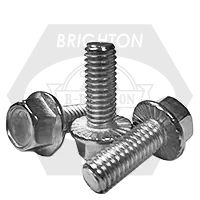 M6-1.00 x 25 mm Hex Flange Bolts, Serrated, Metric Class 8.8, Zinc Cr+3, Full Thread, Coarse (UNC), DIN 6921, Qty 200 Deal