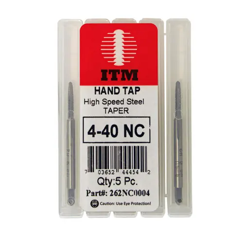 6-32 Taper Tap, HSS, Coarse (UNC), Qty 5 Limited Offer
