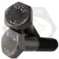 Factory Price 7/8"-9 x 5" Heavy Hex Structural Bolts, Type 1, Plain Finish, Partial Thread, Coarse (UNC), A325, Made in USA, Qty 175