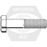 7/8"-9 x 3 1/4" Heavy Hex Structural Bolts, Type 1, Plain Finish, Partial Thread, A490, Qty 80 Instant Buy