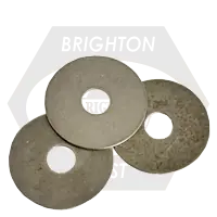 3/16" x 1 1/4" Fender Washers, Plain Finish, Qty 50 Hot Picks