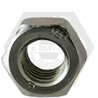 Reduced Price M36-2.00 Nylon Insert Lock Nuts (Thin), Metric Class 8, Zinc Cr+3, Extra Fine, DIN 985, Qty 20