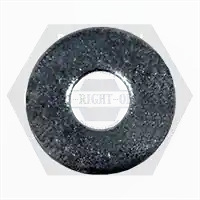 Shop Now M10 Thick Flat Washers, Zinc Cr+3, DIN 7349, Qty 1000