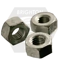 Flash Sale 3"-4 Heavy Hex Nuts, Grade A, A563, Hot-Dipped Galvanized HDG, Coarse (UNC), Qty 5