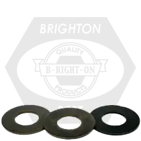 3/8" USS Flat Washers, Plain Finish, Medium Carbon Steel, Thru-Hardened (Import), Qty 3500 Final Sale
