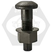 Trusted Brand 5/8"-11 x 2 3/4" Tension Control Bolt A325, Round Head, Plain Finish w/ Heavy Hex Nut, Grade DH A563 & Round Washer F436, Qty 375