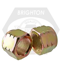 New Arrival 1 1/2"-12 Nylon Insert Lock Nuts, Grade C (N8), Zinc-Yellow Cr+6, Qty 20