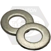 1/4" SAE Flat Washers, Plain Finish, Low Carbon Steel, Qty 50 Reduced Price