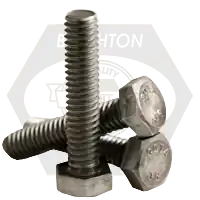 5/8"-11 x 2" Hex Tap Bolts, Grade A, A307, Plain Finish, Full Thread, Coarse (UNC), Low Carbon Steel, Qty 180 Luxury