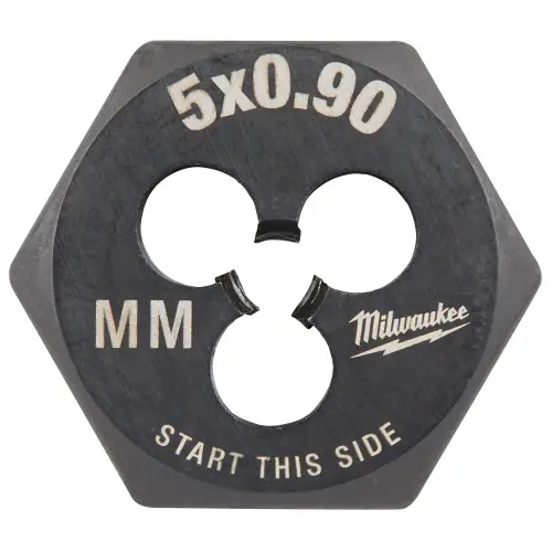 Express Delivery Milwaukee Tool 49-57-5328 M5-0.90 mm 1-Inch Hex Threading Die
