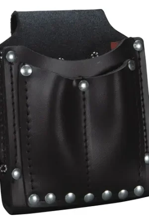 Sale Klein Tools 5145 Utility Pouch, 3-Pocket, Leather
