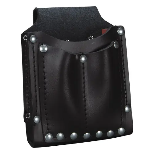 Sale Klein Tools 5145 Utility Pouch, 3-Pocket, Leather