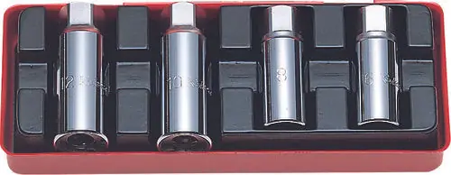 Ko-ken 4211M 1/2 Sq. Dr. Stud puller set 6mm-12mm 4 pieces High Quality