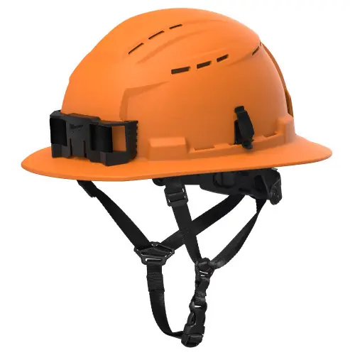 Milwaukee Tool 48-73-1688 BOLT Orange Full Brim Vented Safety Helmet Type 2, Class C Super Sale
