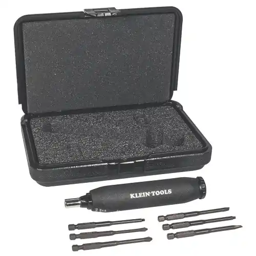 Klein Tools 57032 Screwdriver Set, Torque, 6-Piece Luxury