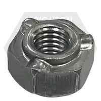 1/2-13 (9417178) Hex Weld Nut, Long Pilot, 3 Projections, Plain Steel, Qty 800 Popular