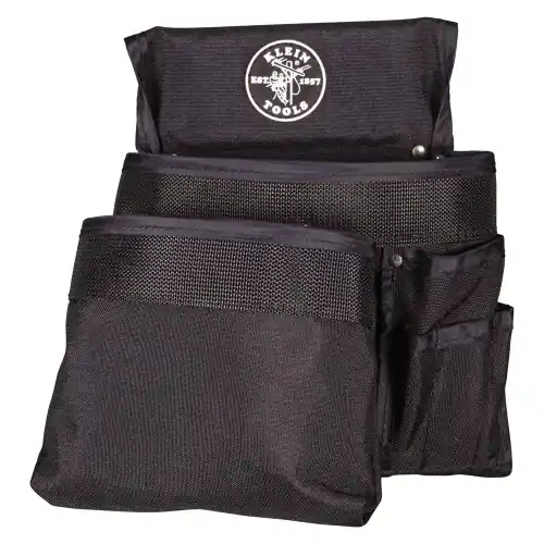 Exclusive Offer Klein Tools 5701 Tool Pouch, PowerLine Series 8-Pocket Tool Pouch, Black Nylon