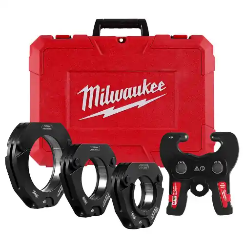 Milwaukee Tool 49-16-2690X 2-1/2" - 4" CTS-V Pivoting Press Ring Kit for M18 FORCE LOGIC Press Tools Buy Today