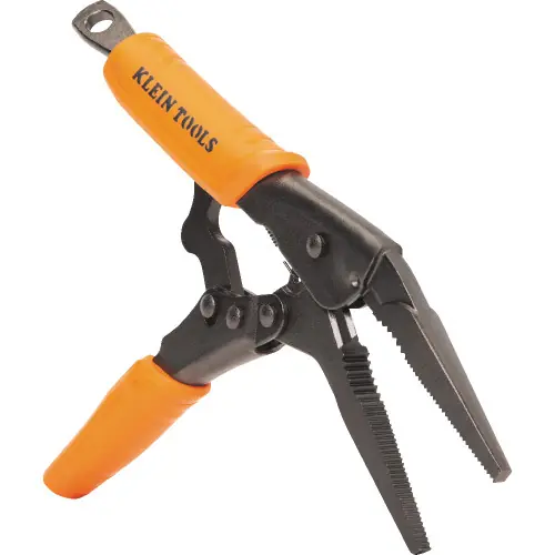 Klein Tools 38612 Long Nose Locking Pliers, 9-Inch Genuine