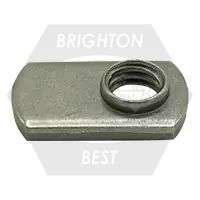 Trusted Brand 10-32 Spot Weld Nut, Single Tab, Qty 6000