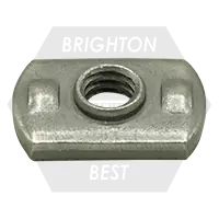 In Demand 5/16"-18 Spot Weld Nut, Dual Rib Projection, Qty 1700
