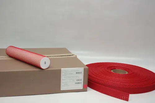 Pacon PPS-1003-164 Protective Netting, Thread Protection Sleeve, 2"-4" Diameter, 164 ft Length, Red Exclusive Offer