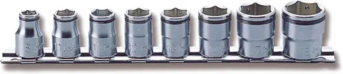 Ko-ken RS3450M/8 3/8 Sq. Dr. Socket set 8mm-19mm Nut Grip 200mm 8 pieces Trending